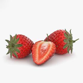 3D Strawberry